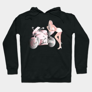 Biker Girl Hoodie